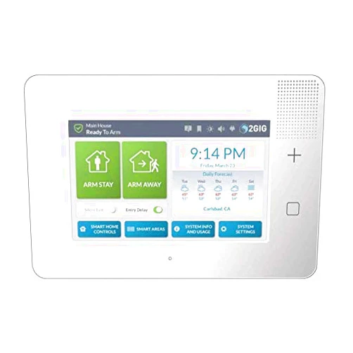 2GIG Technologies 2GIG GC3e Premium Security and Control Panel, Enhanced Security, 7