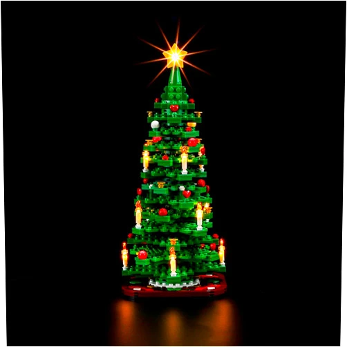 BRIKSMAX Led Lighting Kit for LEGO-40573 Christmas Tree - Compatible with Lego Building Blocks Model- Not Include The Lego Set