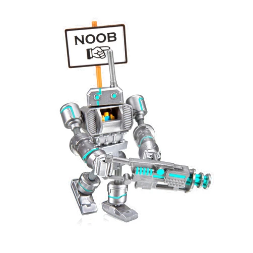 Roblox Imagination Collection - Noob Attack - Mech Mobility Figure Pack [Includes Exclusive Virtual Item]
