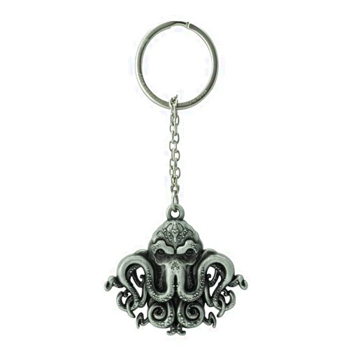 ABYSTYLE H.P Lovecraft Call of Cthulhu Metal Keychain Horror Story Cult Classic Creature Accessories Merch Gift