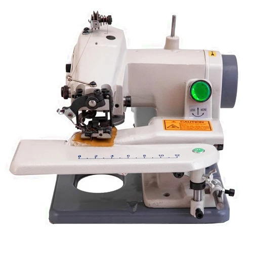 LALABU RM-500 Desktop Blind Stitch Sewing Machine 110V Portable Sewing Machine Blind Stitch Hemming Machines Alterations Hem Pants Dressmaker Sewing Machine 1200 Stitch per Minute 3-8 mm Stitch Length