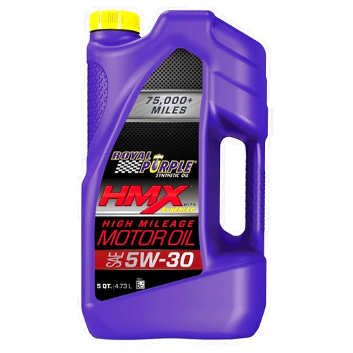 Royal Purple 11748 HMX SAE 5W-30 High-Mileage Synthetic Motor Oil - 5 Quart