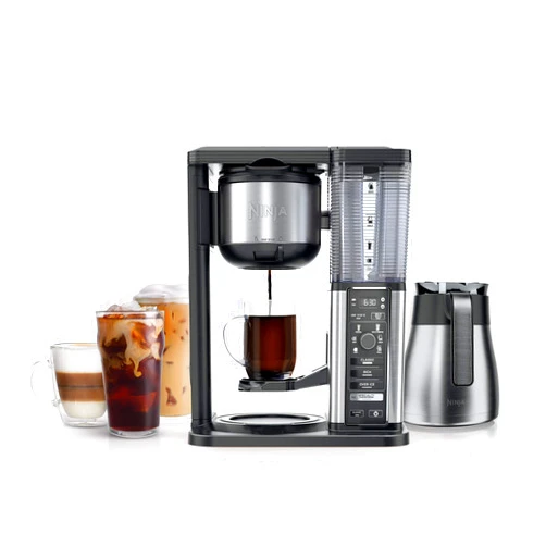 Ninja CM407 Specialty Coffee Maker, with 50 oz. Thermal Carafe, Black and Stainless Steel Finish