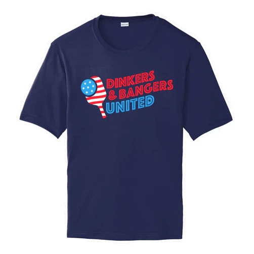 Dinkers & Bangers - Pickleball Patriot - Men's Performance T-Shirt