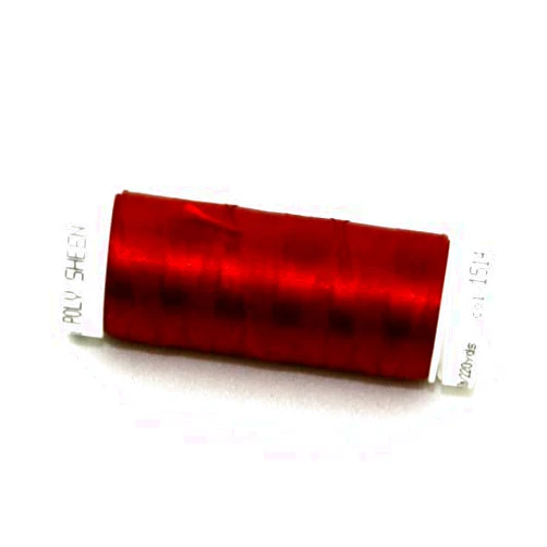 Mettler Polysheen Polyester Machine Embroidery Thread 200m 200m 1514 Brick - each