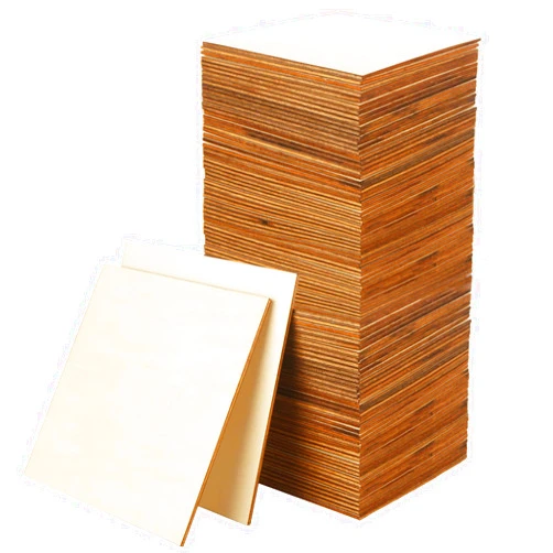 LDHHYH 100 Pack 5x5 Inch Unfinished Wood Squares, 3 mm Thick Blank Wooden Square, Natural Wood Slices, Wooden Cutout Tiles for DIY Crafts Home Decoration Painting Staining