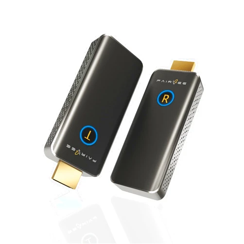 FAIRBEE Wireless HDMI Transmitter and Receiver, FAIRBEE 1080P Full HD Wireless HDMI Extender Kit, Plug & Play Mini Size Portable Kit, 2.4/5G Streaming Video and Audio for PC/Laptop/TV/Projector/Cable Box