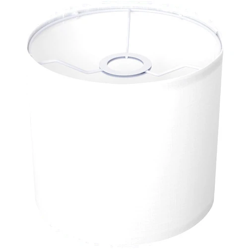 YoflowX White Linen Small Drum Lampshade, 8.66