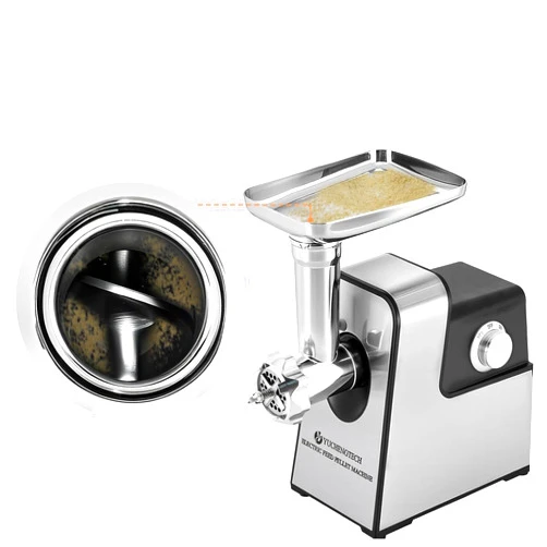YUCHENGTECH Electric Animal Feed Pellet Maker Machine with 3mm/5mm/7mm Molds 110V