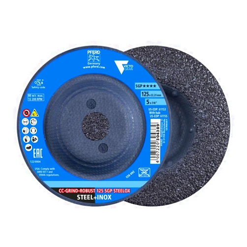PFERD Grinding Disc - Pack of 10 -CC-Grind®-Robust, 5