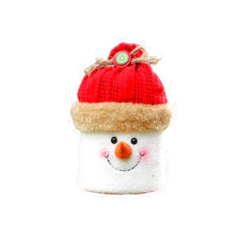 NUOBESTY Christmas Candy Jar Christmas Box Snowman Cookie Jar Christmas Party Favor Treat Box