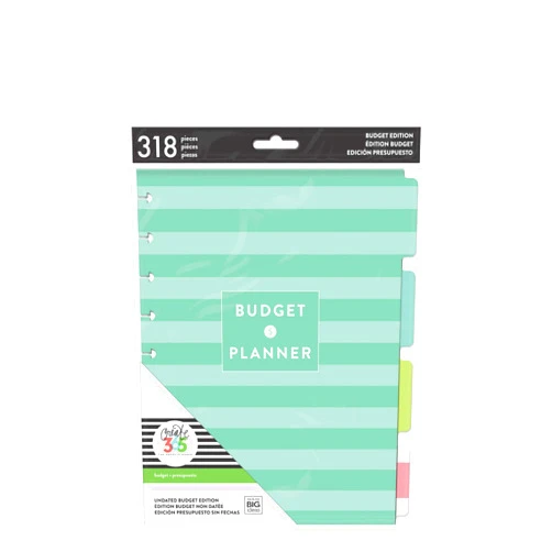 me & my BIG ideas Budget Extension Pack - The Happy Planner Scrapbooking Supplies - 6 Month Expense Tracker - Bill Pay Checklists & Budget Sheets - Stickers & Dividers for Budgeting - Classic Size
