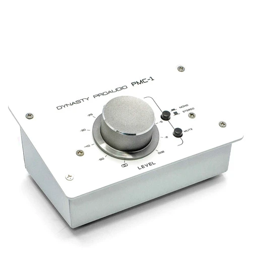 DYNASTY PROAUDIO PMC-1 Premium Passive Stereo Monitor Volume Controller With Large Volume Knob For Extremely Precise Level Adjustments