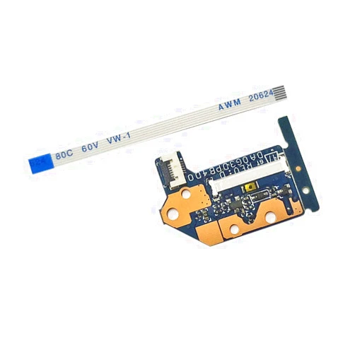 Zahara Power Button Switch Board with Cable for HP OMEN 15-DC DA0G3DPB4D0 / 15-DC0010CA 15-DC0010NR 15-DC0011NR 15-DC0020CA 15-DC0020NR 15-DC0022NA 15-DC0024CL 15-DC0025CA 15-DC0030CA