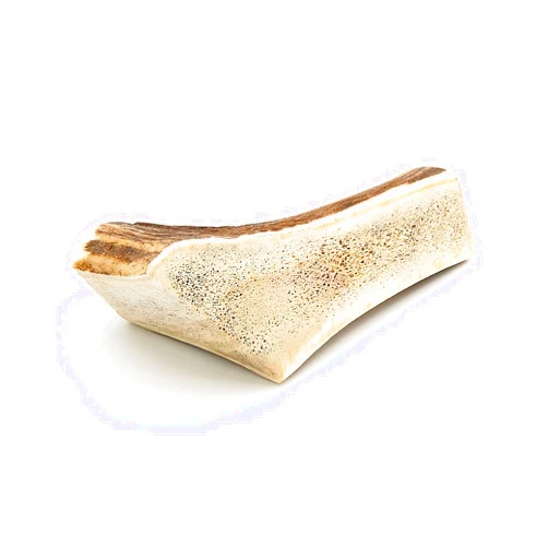 Little Loyals |100% Natural Grade A Premium Split Deer Antler |Dog Chew Toy |Dental Health |Naturally Shed |Long Lasting |for Aggressive Chewers |Easy Access to Delicious Bone Marrow |Large