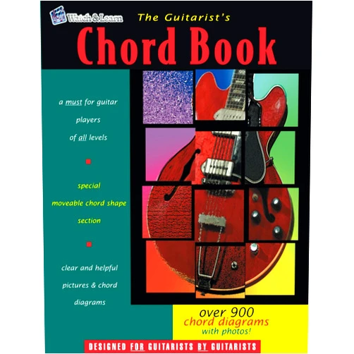 Peter Vogl The Guitarist's Chord Book: Over 900 Guitar Chord Diagrams with Photos