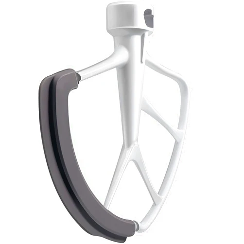 KITCHPOWER 6 Quart Flex Edge Beater for KitchenAid Bowl-Lift Stand Mixers, Kitchenaid Paddle Attachment Mixer Accessory