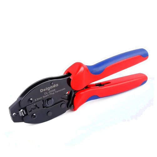 Delgada Spark Plug Wire Crimper and Spark Plug Crimper with Spark Plug Pliers for Spark Plug Diameter 8.0-8.5mm Spark Plug Wire Crimping Tool