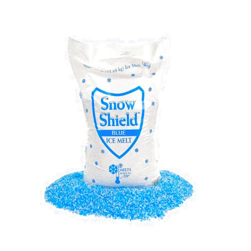 Home and Country USA Blue Snow Shield Ice Melt (50 LBS) - A Pet Safe Ice Melt That is Effective Below Zero Degrees and is Safe for Our Children, Our Pets and Our Earth