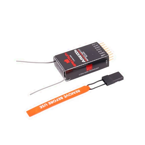 MOOKEENONE 3.5V-9.6V AR6100E Remote Satellite Receiver for DSM2 Transmitter Set for Spektrum 6 Channel