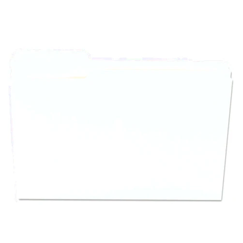 Universal UNV15121 1 Ply 1/3 Cut File Folders - Legal, Manila (100/Box)