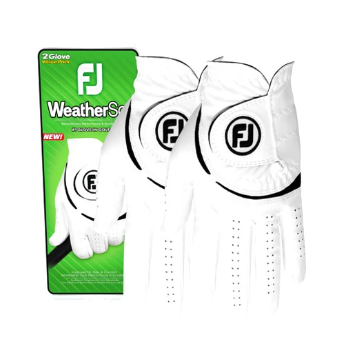 FootJoy Men's WeatherSof 2-Pack Golf Glove