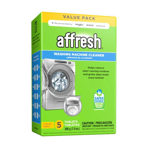Affresh Washing Machine Cleaner, Cleans Front Load and Top Load Washers, Including HE, 5 Tablets