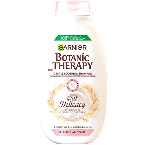 Garnier BOTANIC THERAPY Soothing Shampoo Gentle Oat Milk for Sensitive Hair and Sensitive Scalp 250 ml