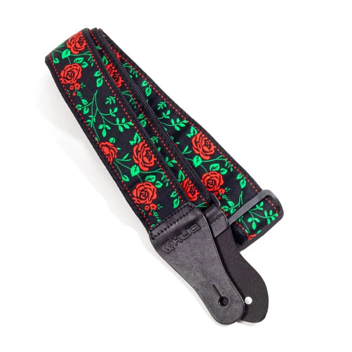 KLIQ Music Gear KLIQ Vintage Woven Guitar Strap for Acoustic and Electric Guitars