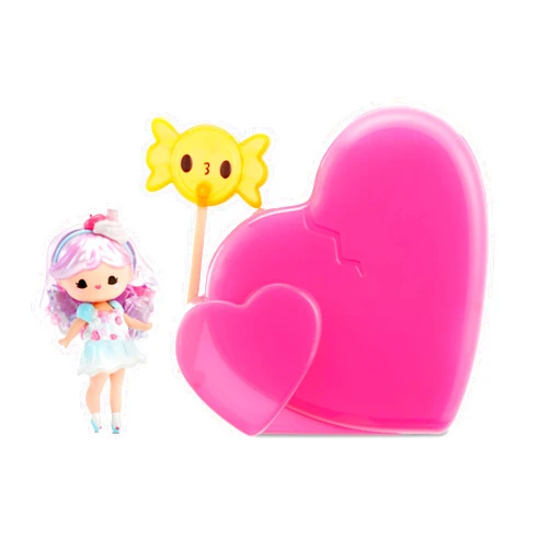 MGA Entertainment Secret Crush Minis – Crush to UNbox Sweet-Themed Mini Doll
