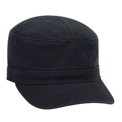 OTTO Garment Washed Superior Cotton Twill Military Cap