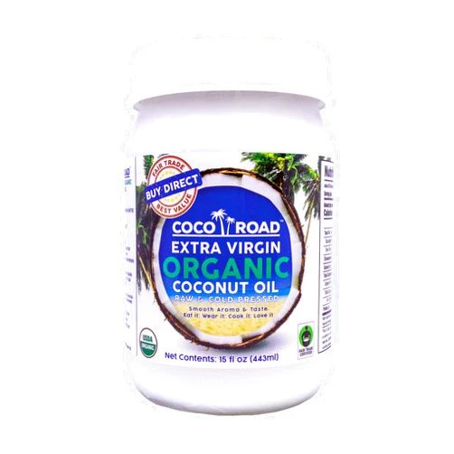 Coco Road Organic & Fair Trade Virgin Coconut Oil (15 Fl Oz)