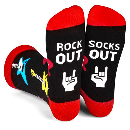 Lavley Funny Socks For Geeks - Cool Gifts for Gamers, Musicians and Teachers