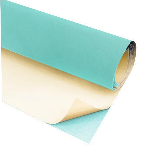 Helloocolor 17 Inches x 118 Inches Self-Adhesive Velvet Fabric Flocked Fabric,The Velvet Fabric Roll for Drawer Liner,Jewelry Box Decoration(Tiffany Blue)