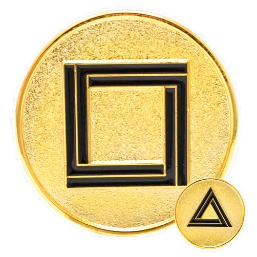 Chillkat Squid TV Show Games, Gold Plated Metal Commemorative Coin