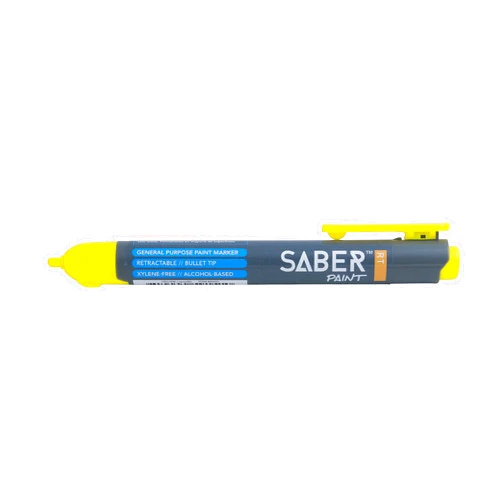 SaberPaint RT Capless Paint Marker, Each (Yellow)