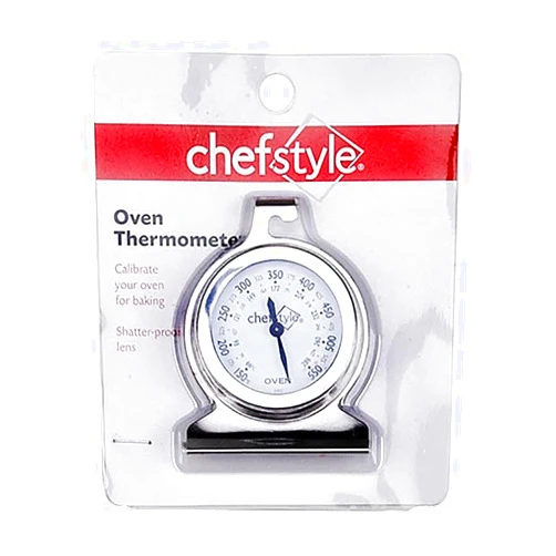 HEB chefstyle Stainless Steel Oven Thermometer(Shatter Proof Lens)