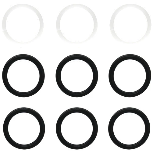 AppliaFit O-Ring and Backup Ring Kit Compatible with Hayward SPX0735GA for Select Vari-Flo Valves 3-Pack (9 Pieces)