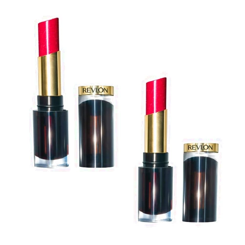 Revlon Pack of 2 Super Lustrous Glass Shine Lipstick, Love is On 017
