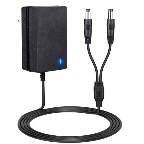 YEAOI E Collar Charger for Mini Educator 300 400 ET-300 ET-400 Dog Training Collars, Shock Collar Dual Lead Charging Cable Power Adapter Cord