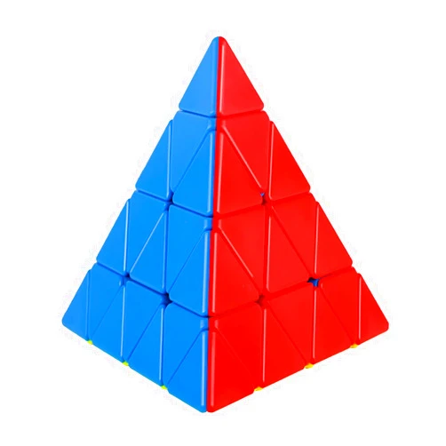 Willking 4x4 Pyramid stickerless Magic Cube Master Pyraminx 4X4 Speed Cube
