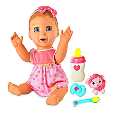 Luvabella Blonde Hair Interactive Baby Doll with Expressions & Movement (Ages 3+)