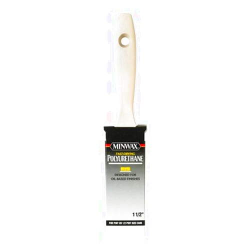 Minwax 1-1/2 in. W Flat White China Bristle Varnish Brush