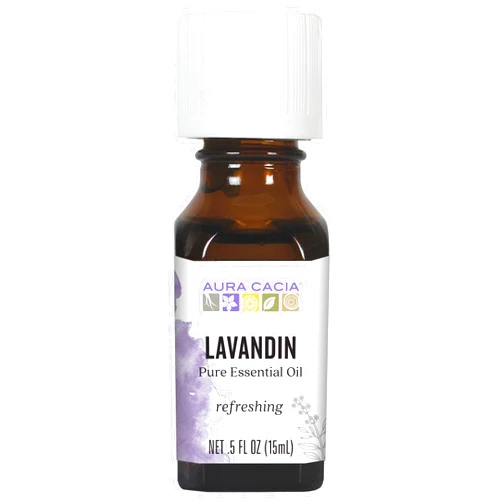 Aura Cacia Lavandin Essential Oil 0.5 fl. oz.