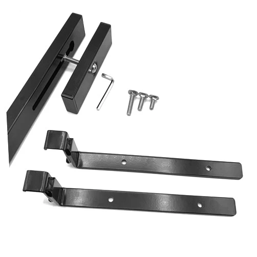 Hold It Mate Railing Shelf Kit (16) for Vertical Spindled Railings - Small Space Ledge Kit, Beverage Holder, Grill Side Table, Deck Work Table