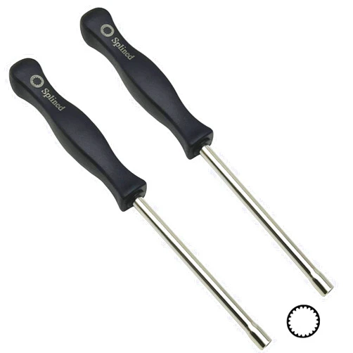 LETAYAR 2 Pieces Carburetor Carb Adjustment Screwdriver 21-Teeth Splined Adjusting Tool for 2 Cycle Engine Poulan Husqvarna STIHL Homelite Weed Eater Craftman Echo Trimmer Brushcuter Blower
