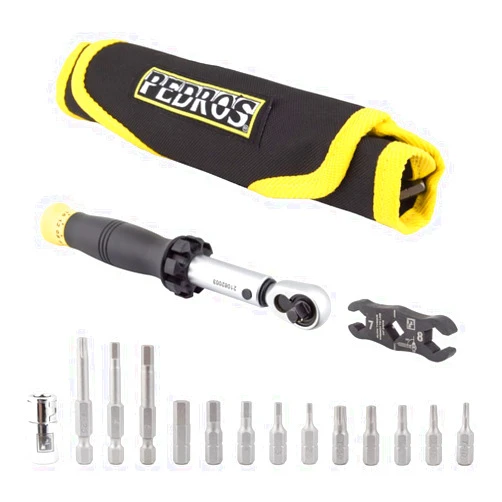 Pedro's Pedros Demi Torque Wrench II + Bit Set - 3-15Nm