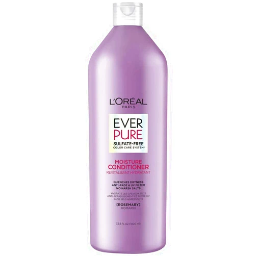 L'Oreal Paris L’Oréal Paris EverPure Moisture Sulfate Free Conditioner for Color-Treated Hair, Rosemary, 33.8 Fl; Oz