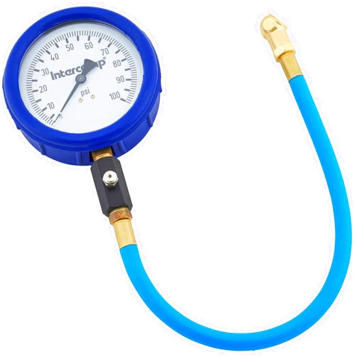 Intercomp 360078 Glow-in-The-Dark Air Pressure Gauge