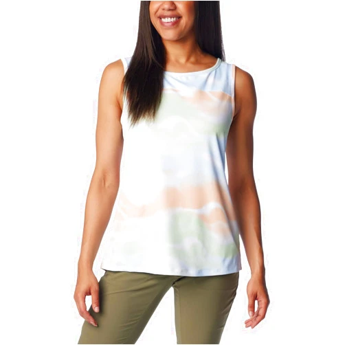 Columbia Women's Columbia Women’s Chill River Tank Top, Moisture Wicking, Sun Protection